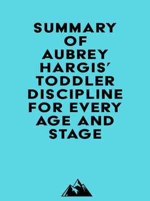 cover image of Summary of Aubrey Hargis' Toddler Discipline for Every Age and Stage